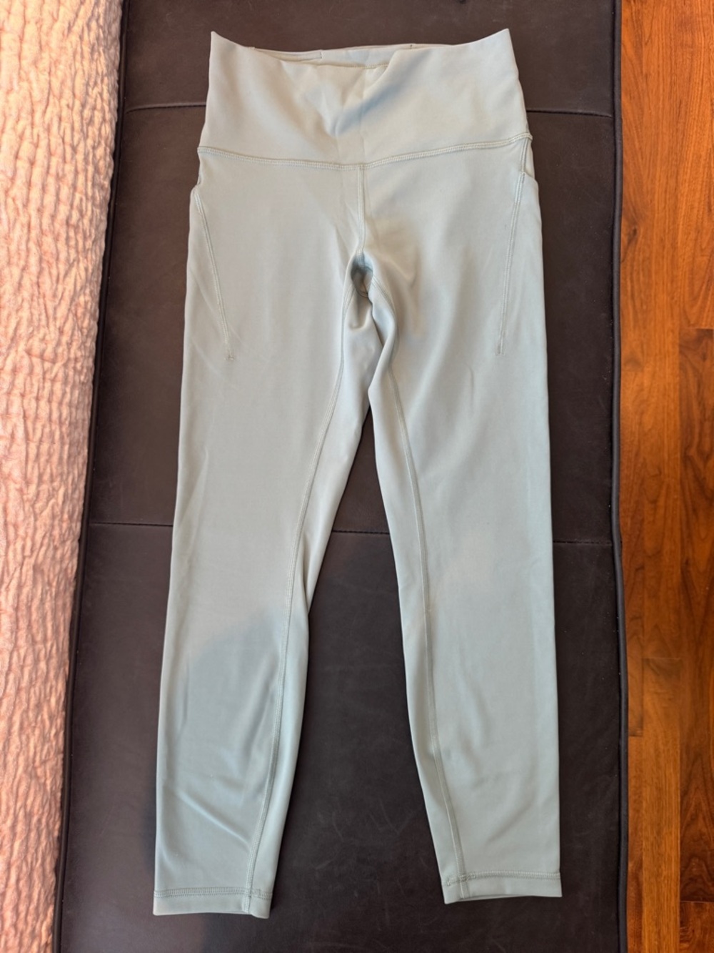 Lululemon High-Rise Leggings – Sage Green (Size 8)